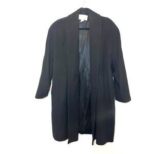 Vintage The Limited Wool Blend Jacket Black‎ Womans Size L